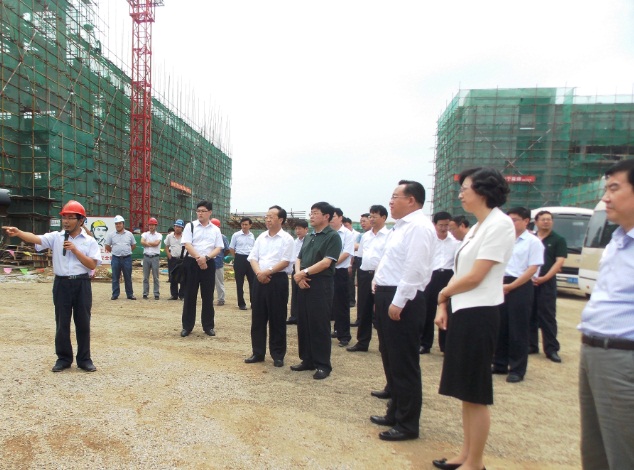 威海市四大班子調(diào)研集團(tuán)下屬乳山項(xiàng)目