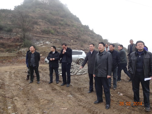 貴州省能源局領(lǐng)導(dǎo)視察安順項(xiàng)目