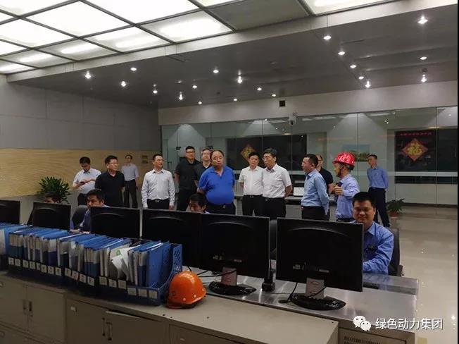 國(guó)資公司董事長(zhǎng)岳鵬、總裁直軍一行視察海寧項(xiàng)目