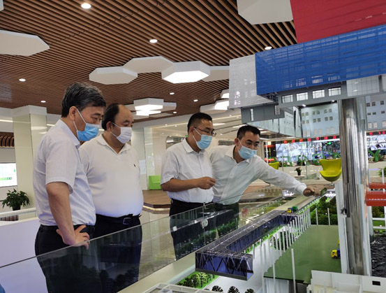 北京市副市長盧映川調(diào)研綠色動力通州項目