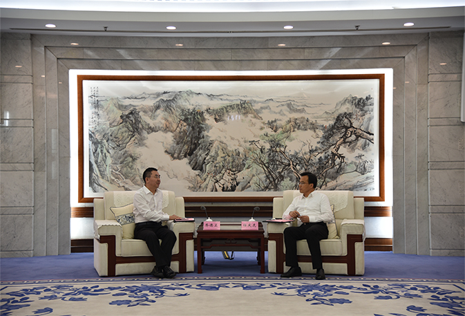 綠色動力集團董事長喬德衛(wèi)拜會濟南市政府領(lǐng)導(dǎo)